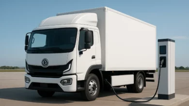 Dongfeng electric truck charging station