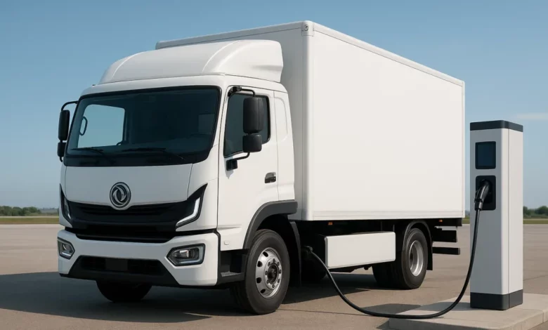 Dongfeng electric truck charging station