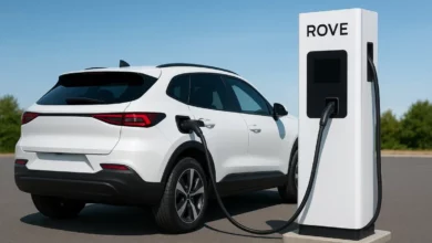 Rove Charging electric vehicle charging station.