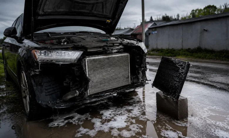 Мийка радіаторів Audi Q7
