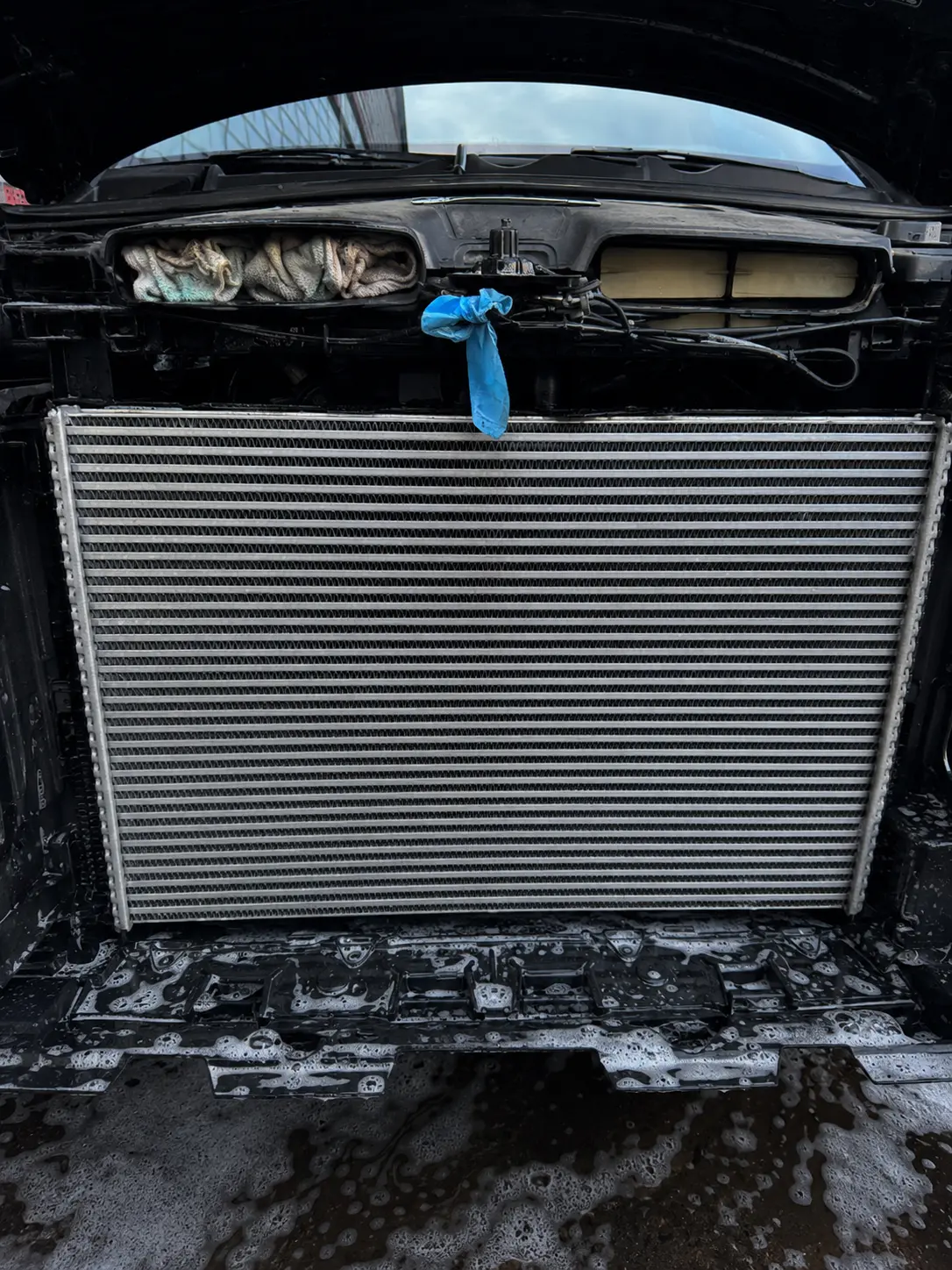 Мийка радіаторів Audi Q7