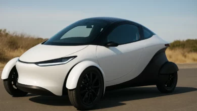 Aptera Motors three-wheeled electric vehicle