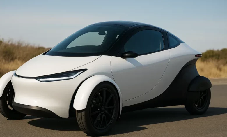 Aptera Motors three-wheeled electric vehicle