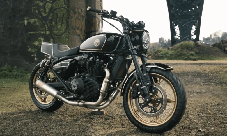 Royal Enfield Shotgun 650 перетворили на ретро hot rod Reload 650