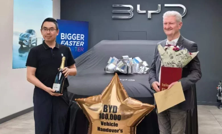 BYD заявила про 5% частки у Британії та запустила флеш-зарядку