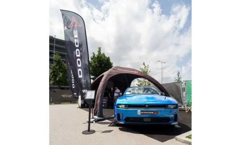 Новий Dodge Charger уперше показали в Європі на фестивалі MYLE