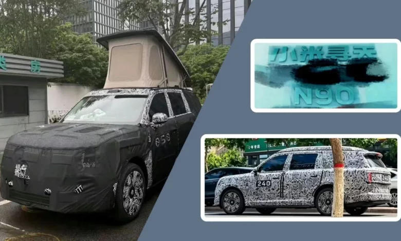 Xiaomi готує повнорозмірний SUV Sky Nomad N90 з EREV і даховим наметом