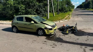 На Вінниччині розслідують три ДТП з потерпілими за участю авто та мотоциклів