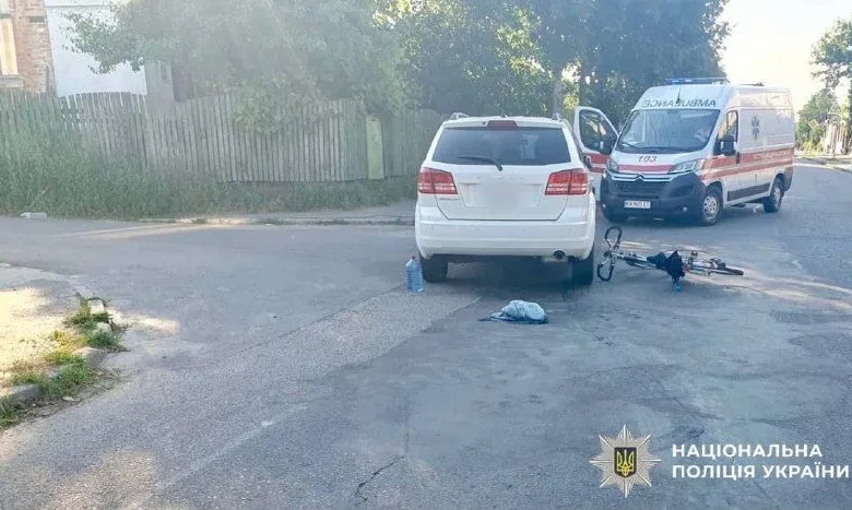У Білій Церкві внаслідок ДТП травмувалась велосипедистка