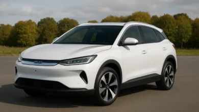 BYD electric vehicle no visible model