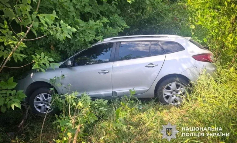 Під Полтавою Renault з’їхав у кювет: травмовані водій та малолітня дитина