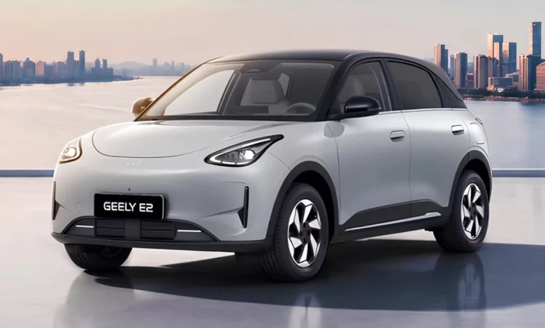 Електрохетчбек Geely E2 виходить на ринок ЄС з Китаю