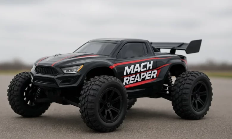 Mach Reaper RC автомобіль стоїть.
