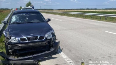 На трасі Київ – Ковель – Ягодин загинув велосипедист у ДТП з Daewoo Lanos