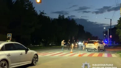 У Лубнах Nissan Murano травмував пішохідку на проспекті Володимирському