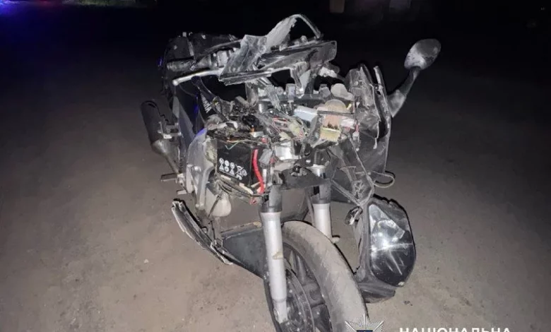 У Погребах мотоцикл YAMAHA збив пішохідку: обох учасників ДТП госпіталізовано