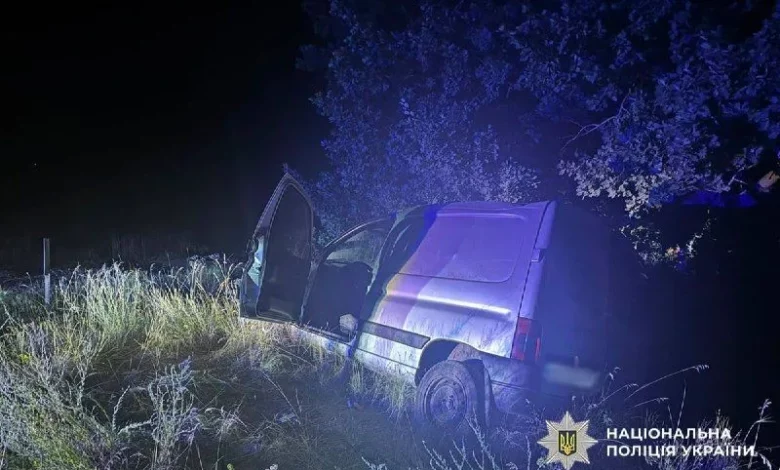 На Черкащині перекинувся Peugeot Partner: травмовані водій і пасажирка