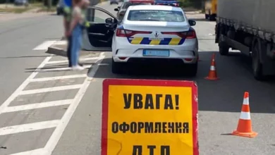 У Житомирі Daewoo Lanos збив пішохода на вулиці Параджанова