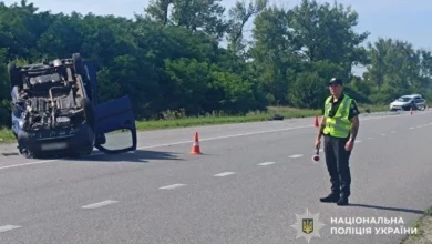 На трасі М-22 біля Полузір’я зіткнулися Mitsubishi та Fiat: є травмовані