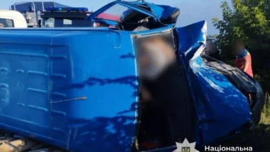 Смертельна лобова ДТП за участю Mercedes Sprinter та Renault Megane на об’їзній Немирова