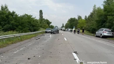 На трасі Київ – Ковель – Ягодин зіткнулися три авто: семеро травмованих на Житомирщині