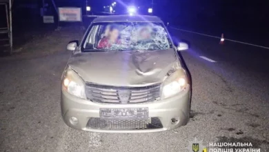 На Золотоніщині пішохід травмувався в ДТП із Dacia Sandero