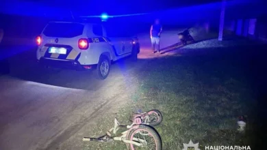На Полтавщині в ДТП мотоцикла Musstang та велосипеда травмувалася 7-річна дівчинка