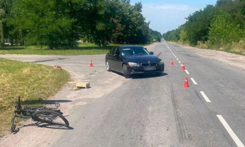 У Жмеринці розслідують ДТП за участю велосипедиста та BMW