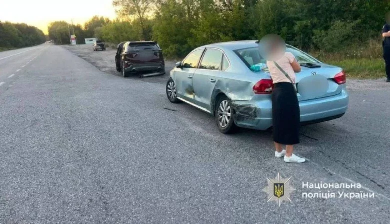 На Вінниччині у ДТП з трьома авто виявили двох нетверезих водіїв