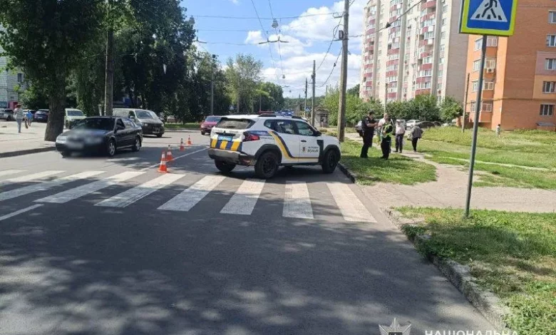 У Сумах водійка Citroën збила двох братів на пішохідному переході
