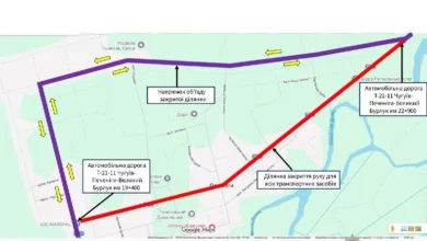 На Харківщині тимчасово перекрито рух трасою Т-21-11 «Чугуїв – Печеніги – Великий Бурлук»