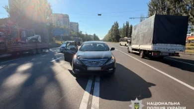 У Черкасах Hyundai Sonata збила жінку на пішохідному переході, поліція розслідує ДТП