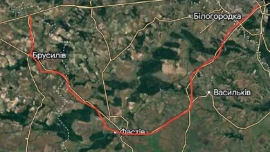 На трасі М-06 Київ — Чоп у Київській області перекрито рух на ділянці 15–32 км
