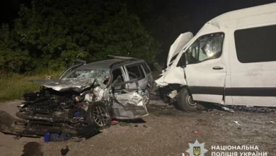 На трасі Полтава–Олександрія травмовано водія Volkswagen у ДТП з мікроавтобусом