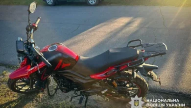 На Полтавщині мотоцикл Forte збив малолітню дитину: поліція з’ясовує обставини