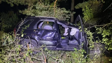 На Охтирщині KIA Sportage з’їхала в кювет: водій загинув, пасажирка в лікарні