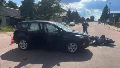 У Хорошеві під час ДТП загинув водій мотоцикла Suzuki