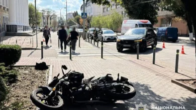 На Вінниччині в двох ДТП травмувалися мотоцикліст і пішохід
