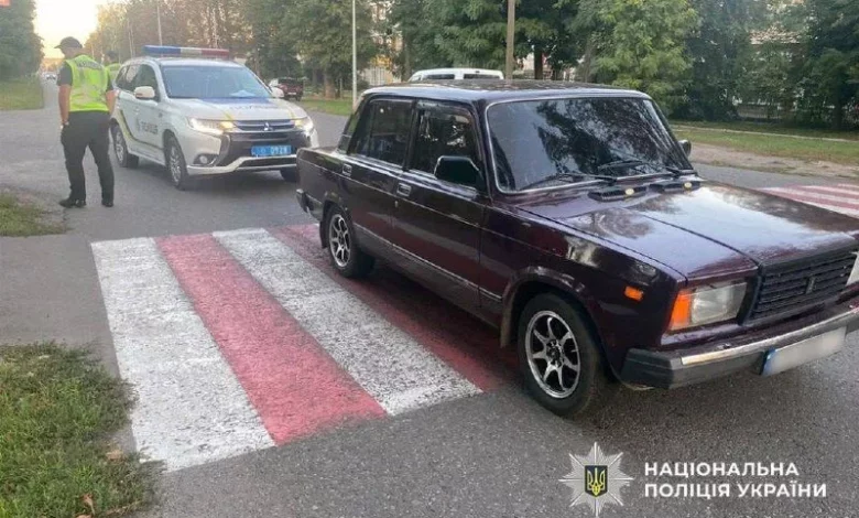 У Смілі водій ВАЗ-2107 збив жінку на пішохідному переході
