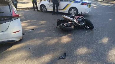 У Сумах у двох ДТП травмувалися велосипедистка та мотоцикліст