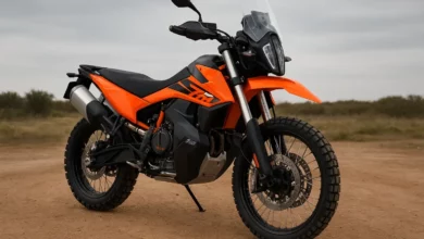 KTM 690 Rally motorcycle
