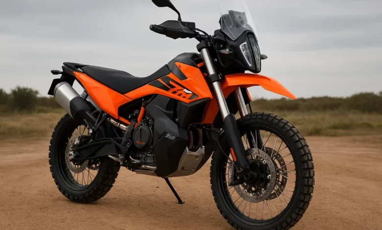 KTM 690 Rally motorcycle