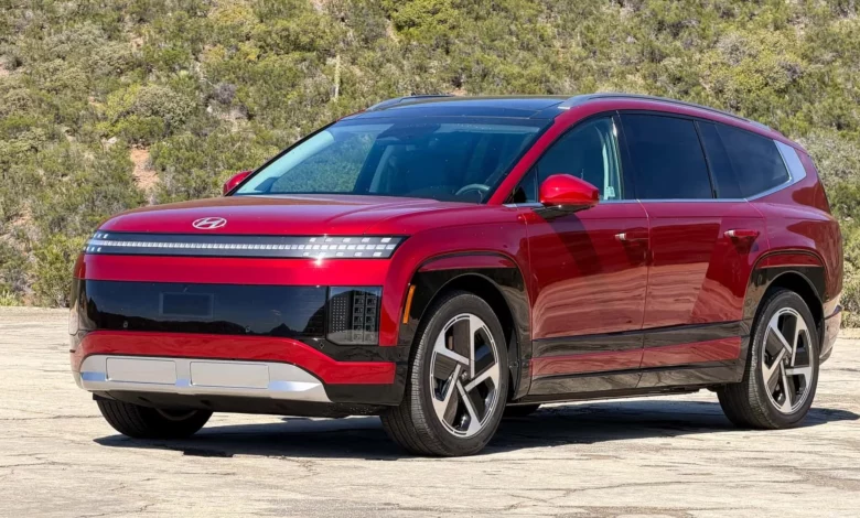 Hyundai відкликає електрокросовер Ioniq 9 у США через ризик затиснення дітей задніми сидіннями