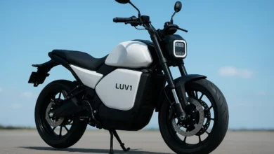 ANY Mobility LUV1 electric motorcycle