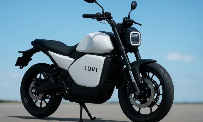 ANY Mobility LUV1 electric motorcycle