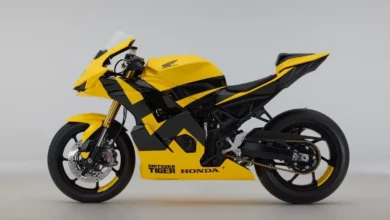 Honda показала концепт середньокубатурного спортбайка у стилі Onitsuka Tiger