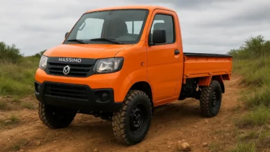 Massimo Mini Truck driving off-road
