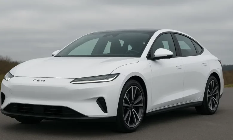 Ceer Exobot electric sedan