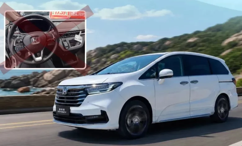 Оновлений Honda Odyssey для Китаю подорожчав і отримав екран замість «порожньої» бази