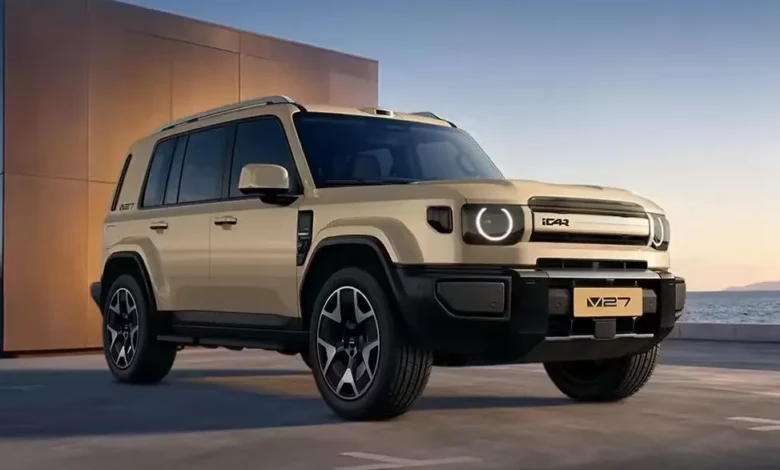 Chery iCar V27 EREV з запасом ходу 300 км дебютував у Китаї